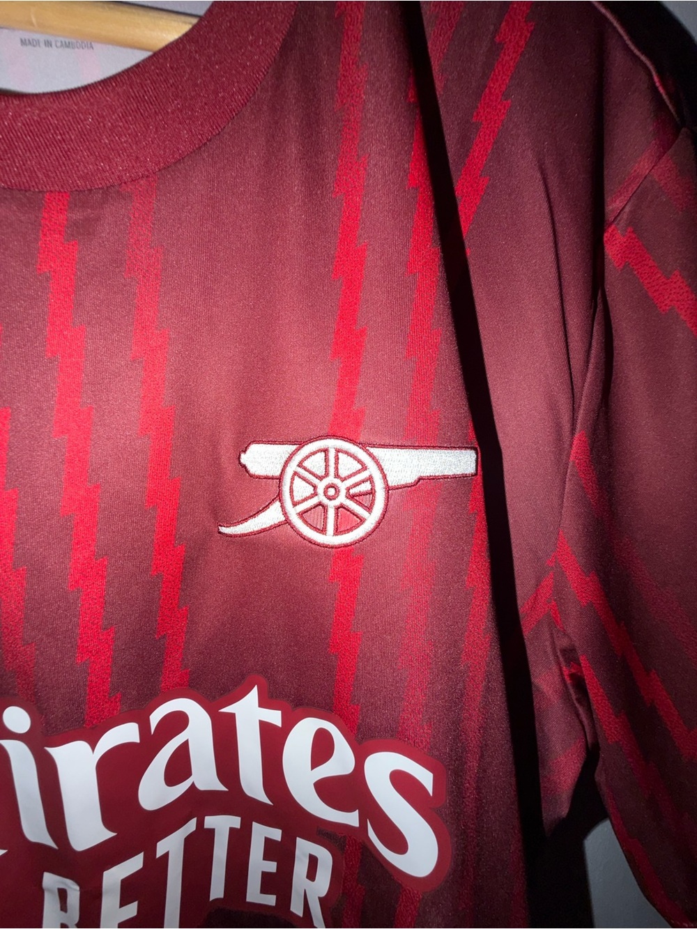 Men Adidas Arsenal Jersey size XL - Picture 3 of 6